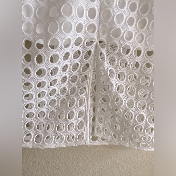 Banana Republic Dot Lace Pencil Skirt - Picture 6 of 6